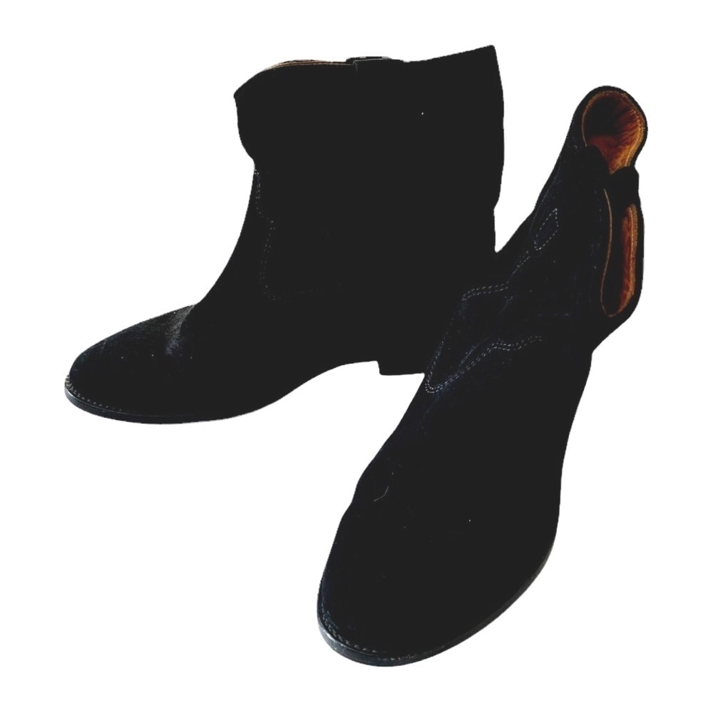 Isabelle Marant Etoile Black Suede Crisi boots. Size 37EU